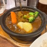 肉2倍牛すじ煮込みカレー