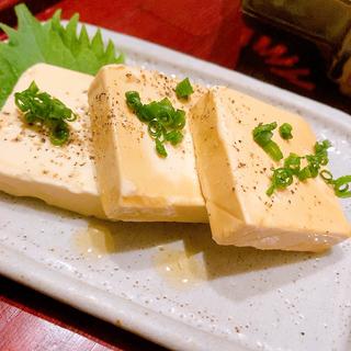 クリームチーズのしょう油漬け