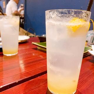 自家製レモンスカッシュ