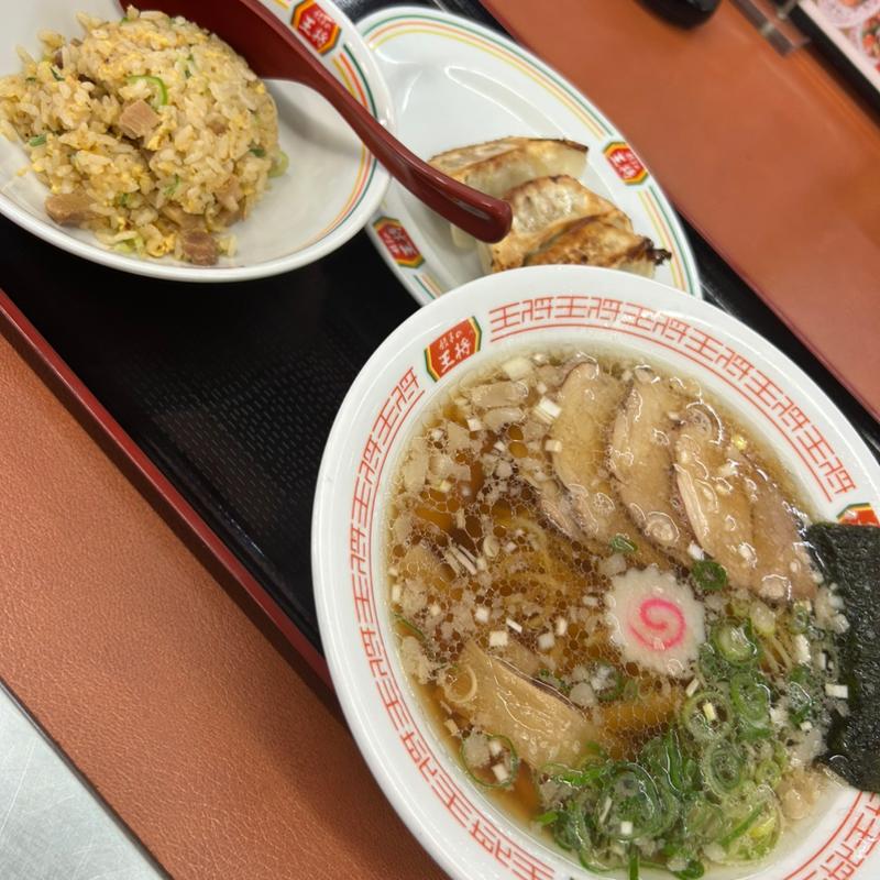 忘れられない中華そばセット(餃子の王将 王寺店 )