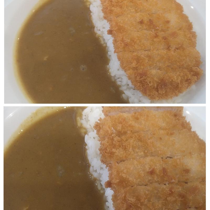 ロースかつカレー(カレーショップC&C 調布南口店)