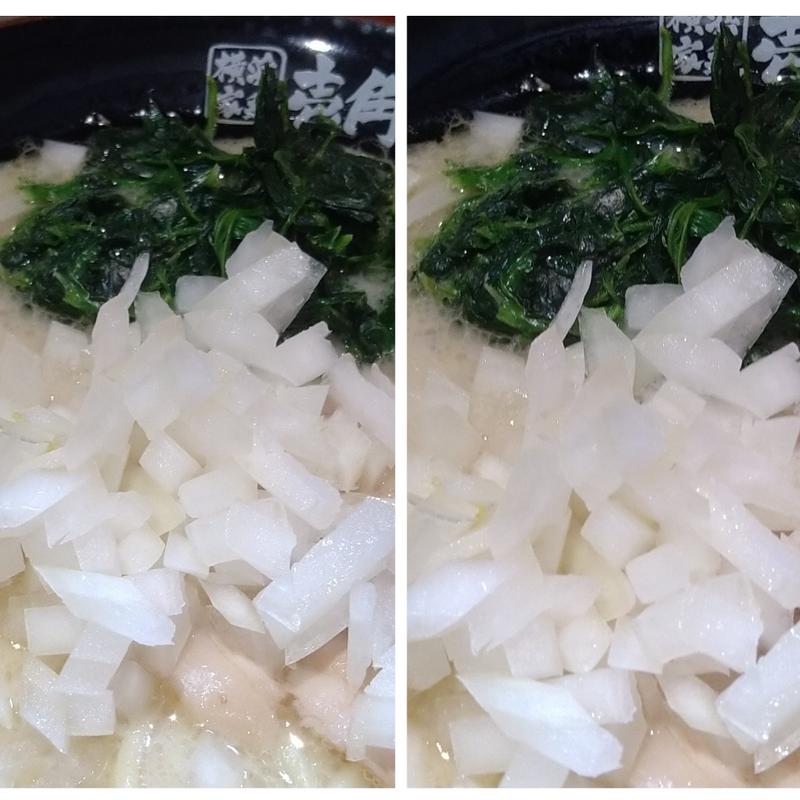 塩ラーメン(横浜家系ラーメン壱角家 国領店)