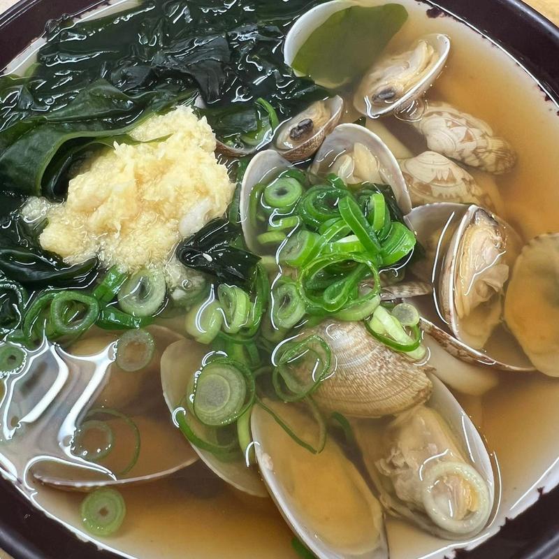 あさりうどん(スナック軽食 津田の松原サービスエリア下り線)