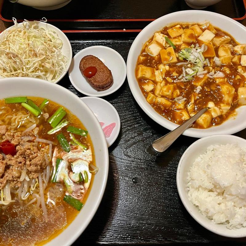 麻婆豆腐ランチ(台湾料理 昇龍)