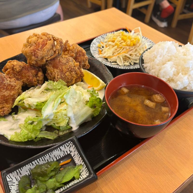 鶏唐揚定食(ぶたぼーる 吉祥寺店)