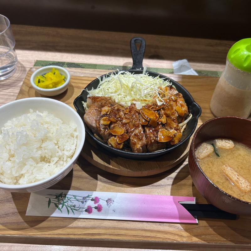 トンテキ定食(ブタとエスプレッソと)