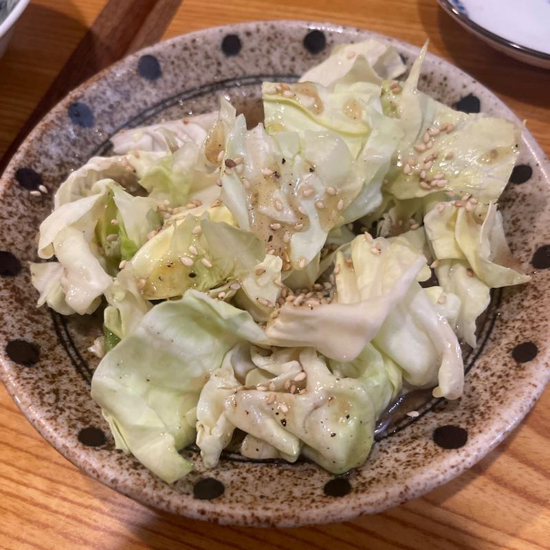 塩キャベツ(武州うどんあかね&みどりダイニング)