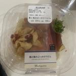 鶏と梅のぶっかけうどん
