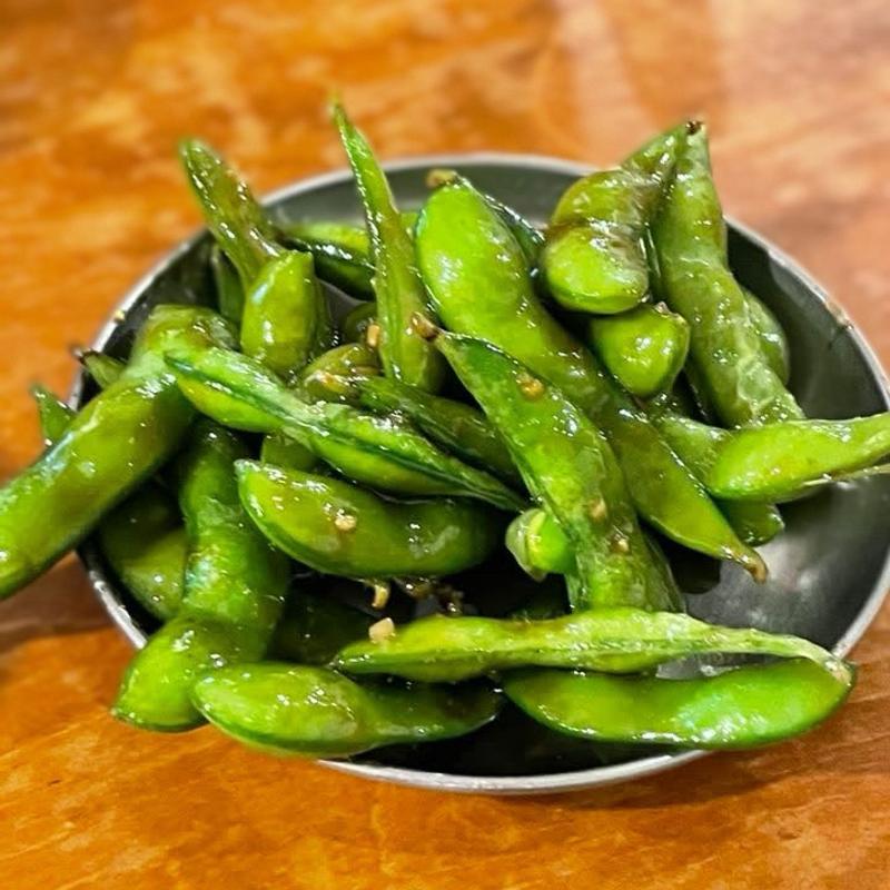 枝豆ペペロン(大衆イタリアン酒場 ばくりこ)