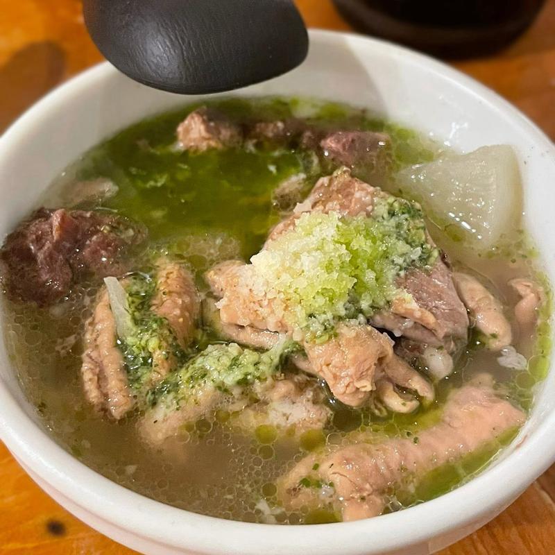 イタリアンなもつ煮込み(大衆イタリアン酒場 ばくりこ)