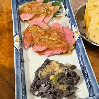 肉刺し3点盛り(大衆イタリアン酒場 ばくりこ)