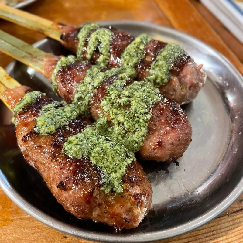 バジルつくね(大衆イタリアン酒場 ばくりこ)