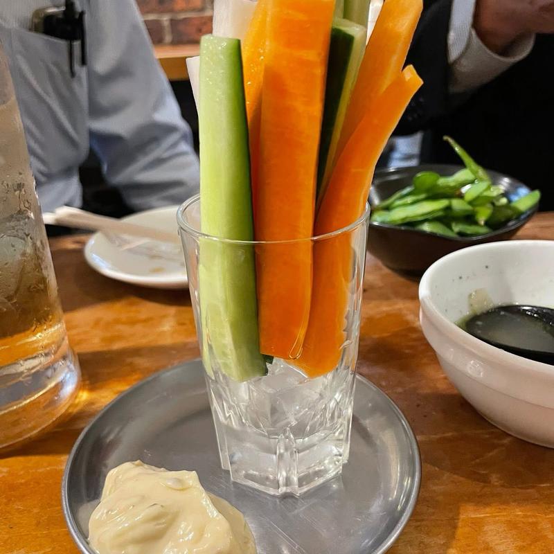 スティック野菜(大衆イタリアン酒場 ばくりこ)