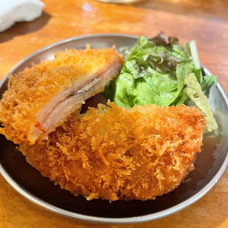 トリュフハムカツ(大衆イタリアン酒場 ばくりこ)