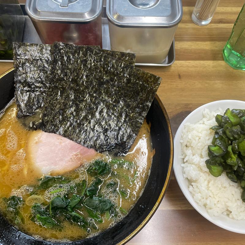 ラーメン並(裏武蔵家　西千葉店)