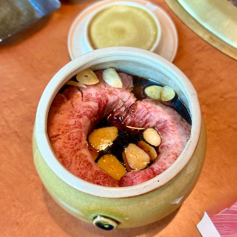 中落ちカルビの壺漬け(寿し和 和香苑)