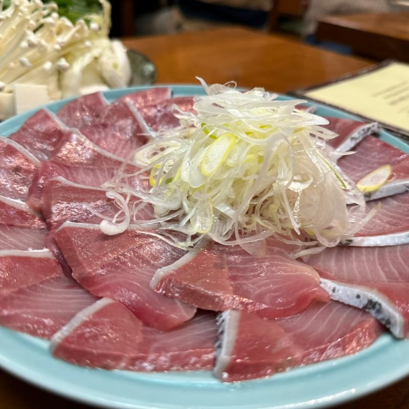 能登沖天然ぶりのしゃぶしゃぶ(魚料理 遠州屋)