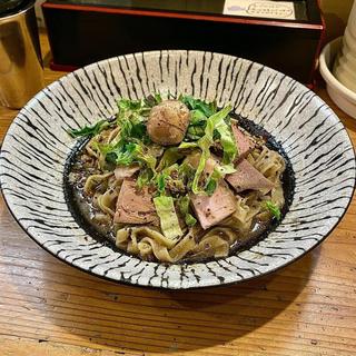ロケット十勝マッシュポルチーニゴロゴロチャーシューまぜそば(極麺 青二犀 （ゴクメン アオニサイ）)