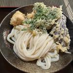 鶏野菜天うどん