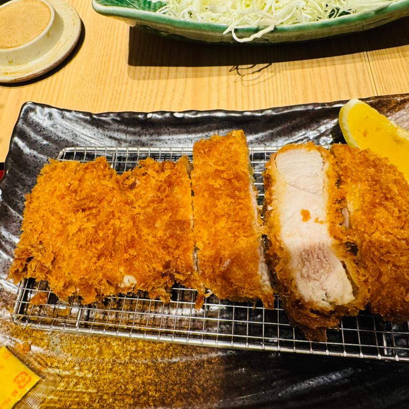 沖縄流香豚ロースかつ御膳(とんかつ新宿さぼてん イオンモール幕張新都心店)