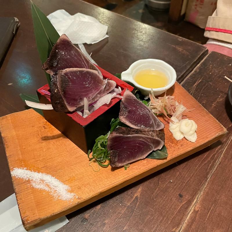 カツオ笑焼き(わら焼き部)