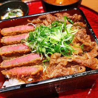 神戸牛のすき焼きと牛サーロイン勝重