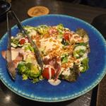 がまぐち温玉サラダ