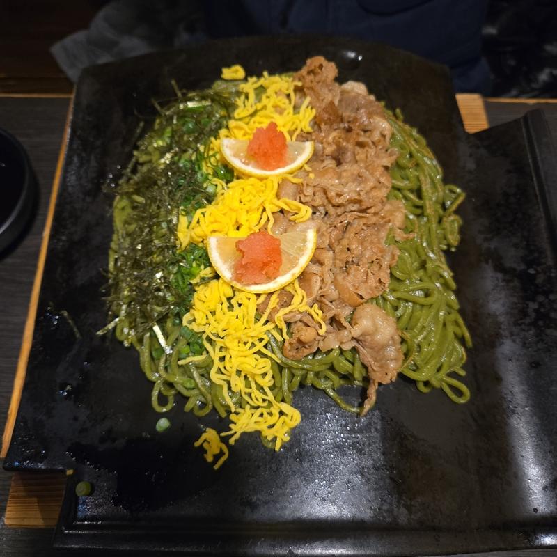 瓦そば(小郡の居酒屋/遊食酒家 がまぐち)