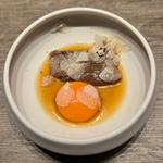 ザブトンのすき焼き トリュフソース(焼肉うしごろ 梅田店)
