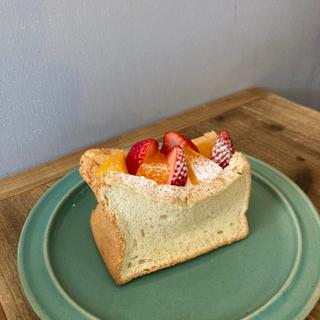 シフォンケーキフルーツサンド