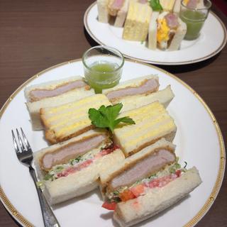 トリプルハーフセット タマゴサンド＋カツサンド2種