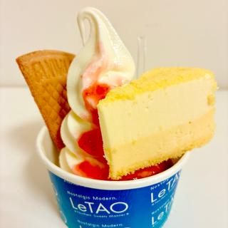 ルタオサンデー　フレーズドーブル〜北海道苺〜(高槻阪急)