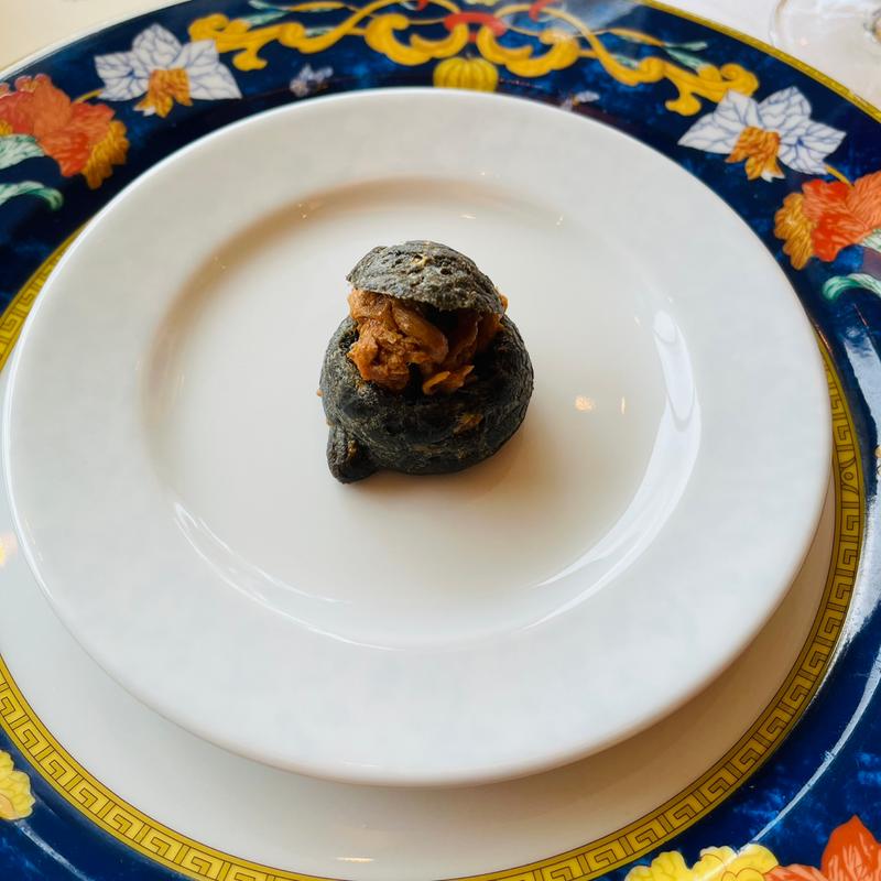 竹墨とポークの前菜(ミクニ サッポロ)