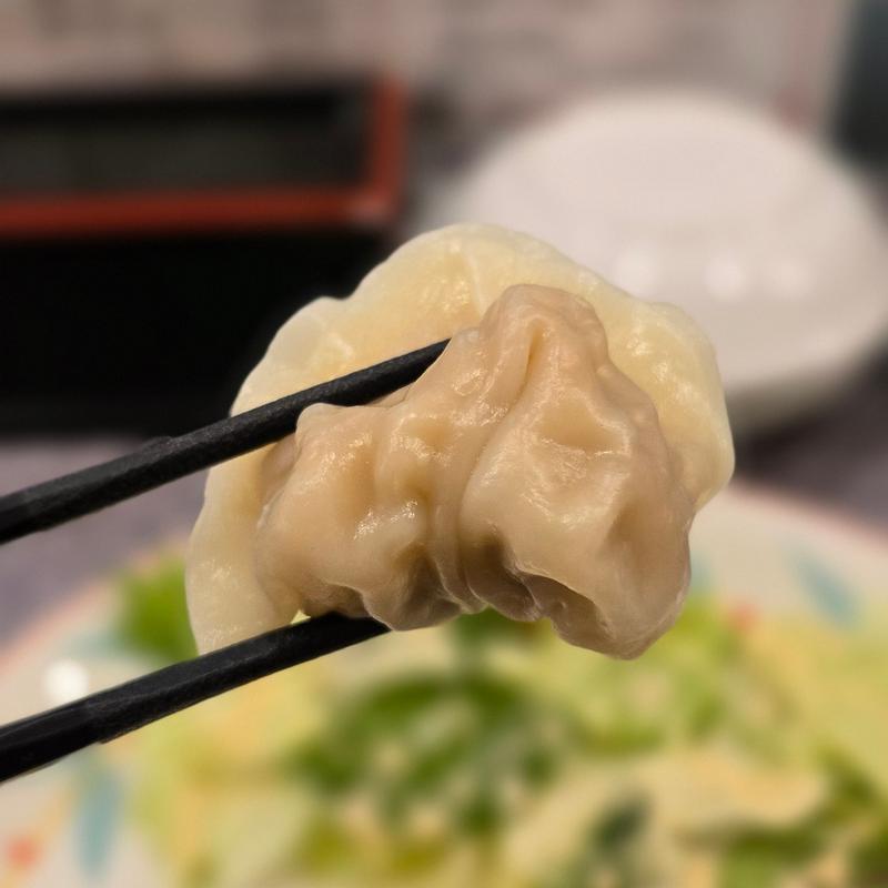 白菜水餃子(上海餃子 （しゃんはいぎょうざ）)