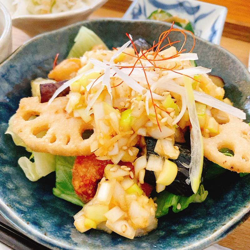 油淋鶏（日替わりランチ）(ごはん屋 ヴォルガ)