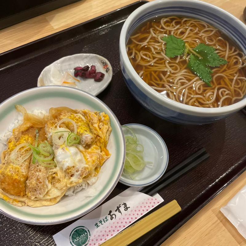 かつ丼セット(生そば あずま 川島町店)