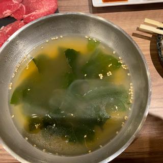 わかめスープ ハーフ
