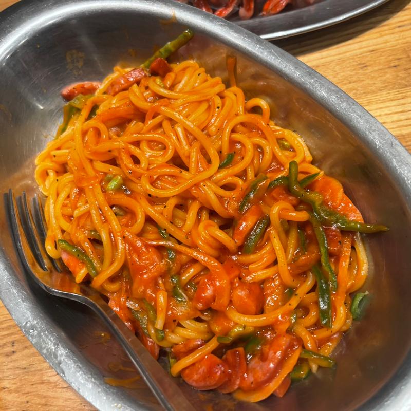 昔ながらのナポリタン(てんぐ大ホール 鶴ヶ島若葉店)