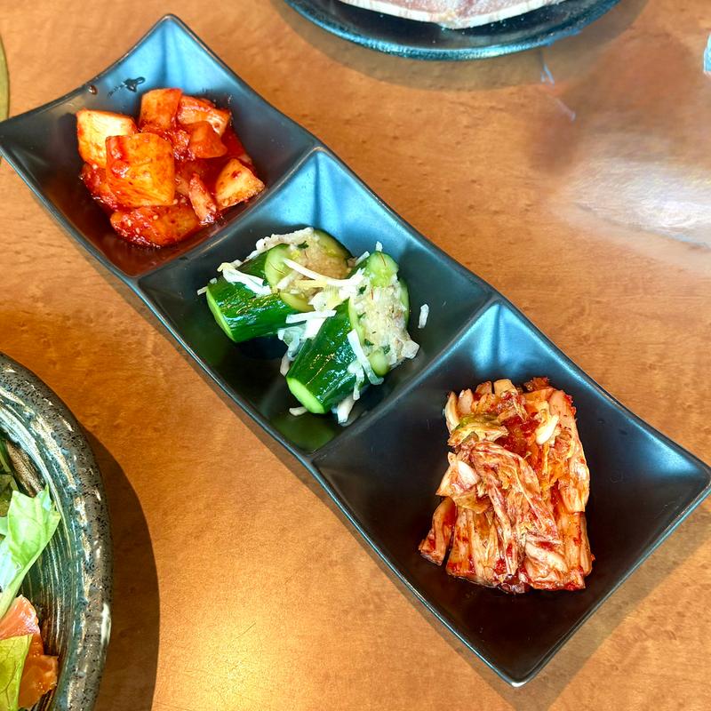 キムチ3種盛り(寿し和 和香苑)