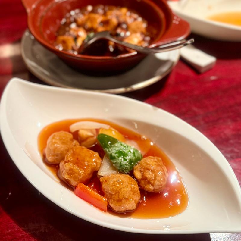 ゴールデンウィーク特別ランチ　黒豚の酢豚(銀座アスター 伊勢丹新宿店)