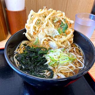 かき揚げ天そば(名代 箱根そば 喜多見店)