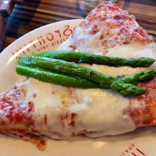 アスパラガスとパンチェッタ(PIZZERIA SPONTINI)