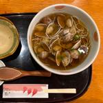 あさり蕎麦