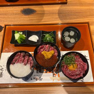 黒毛和牛の三種の神器(炭火焼肉いち善)