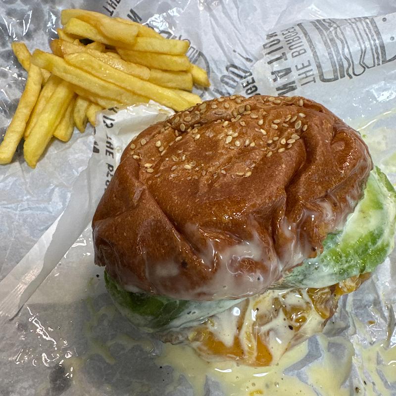 ネイションバーガー（ポテト付き）(THE BURGER NATION ザ バーガーネイション｜バー ネイションズ)