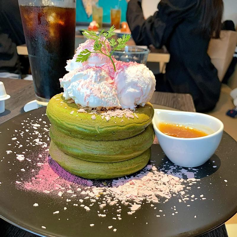 抹茶パンケーキ(FRAMES)