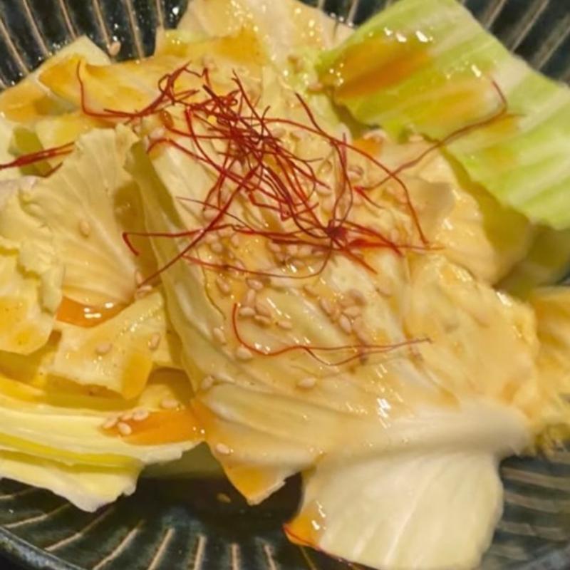 キャベツ(黒毛和牛 タンとハラミ 焼肉じゅんちゃん別邸)