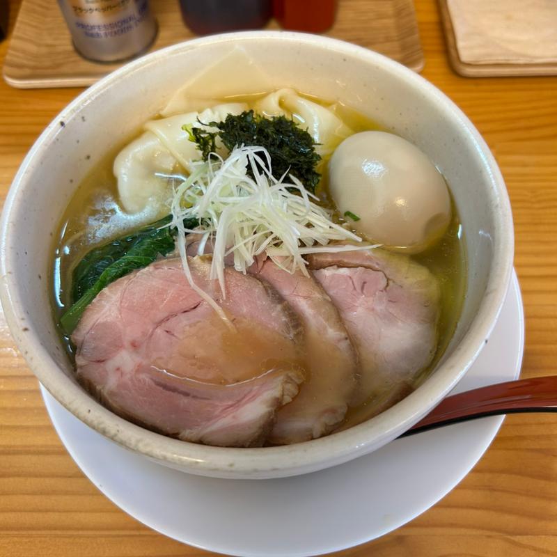 特製　塩ラーメン(らーめん志ん海)