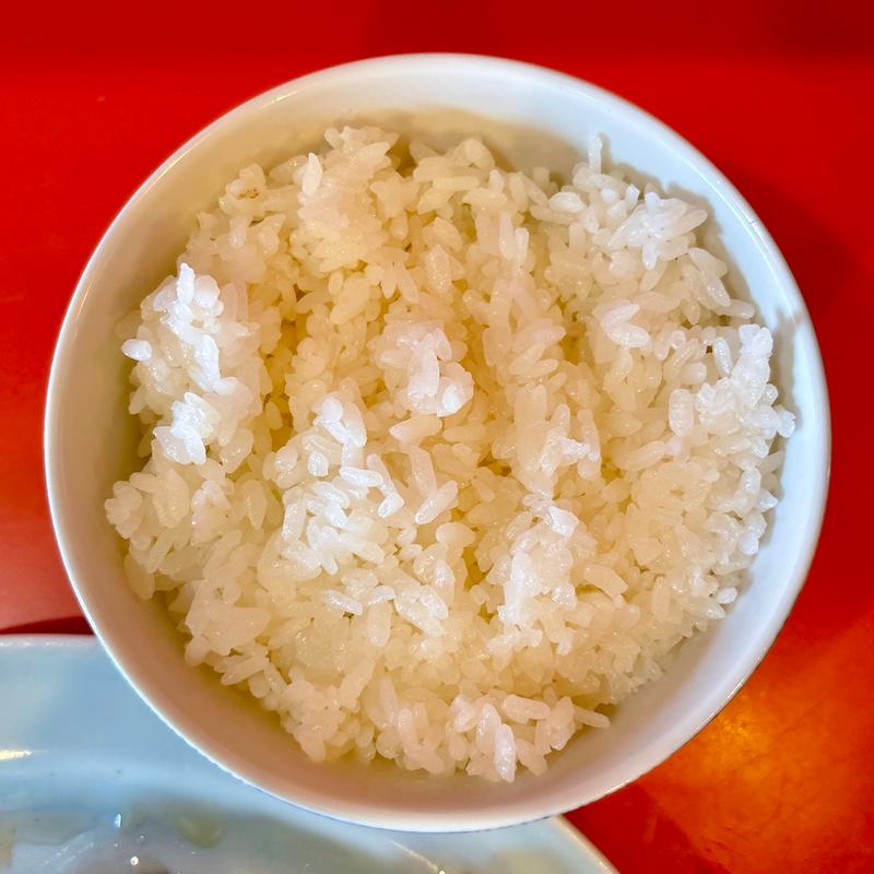 半ライス(手打ち札幌ラーメン 熊大路)