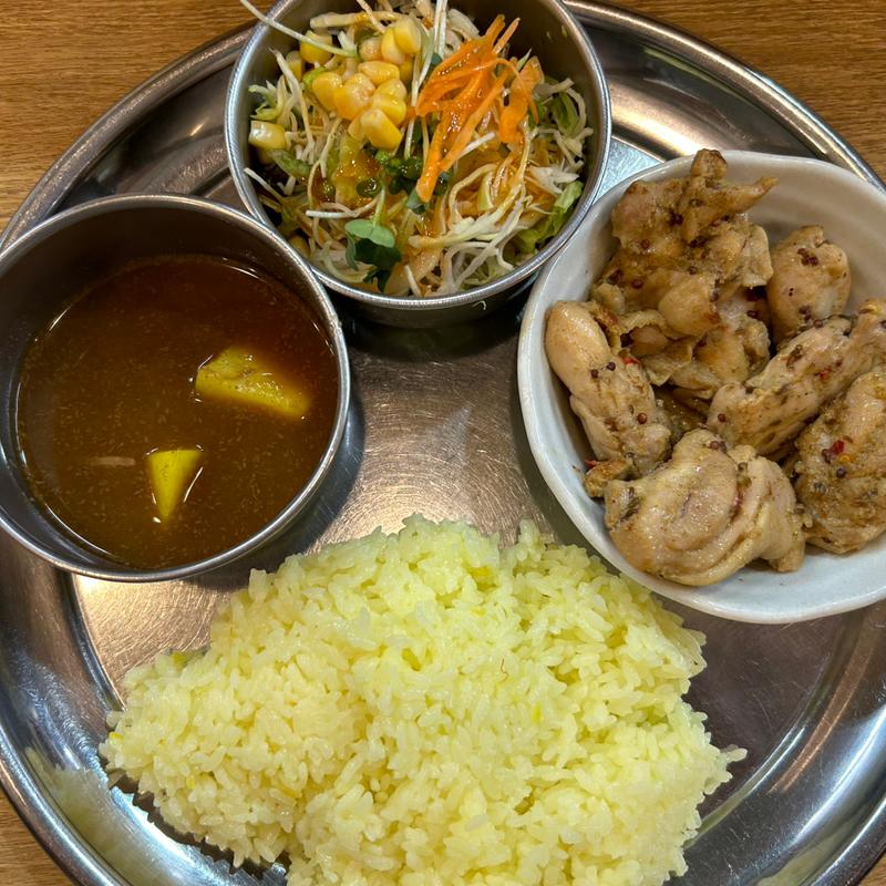 ランチ（チキンハッサン）(ガン爺)